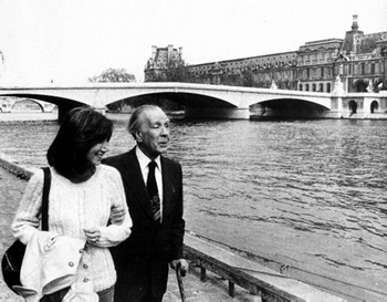 Borges y Mara Kodama