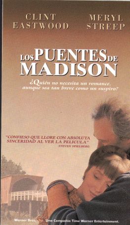 Cartel de Los puentes de Madison